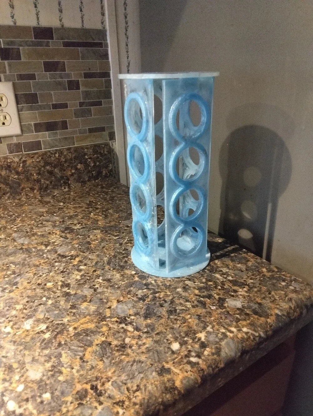 Blue Marble Resin K-Cup Holder